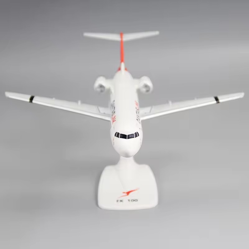 New 1:100 Scale Fokker FK-100  - Model Airplane Plastic recension och pris