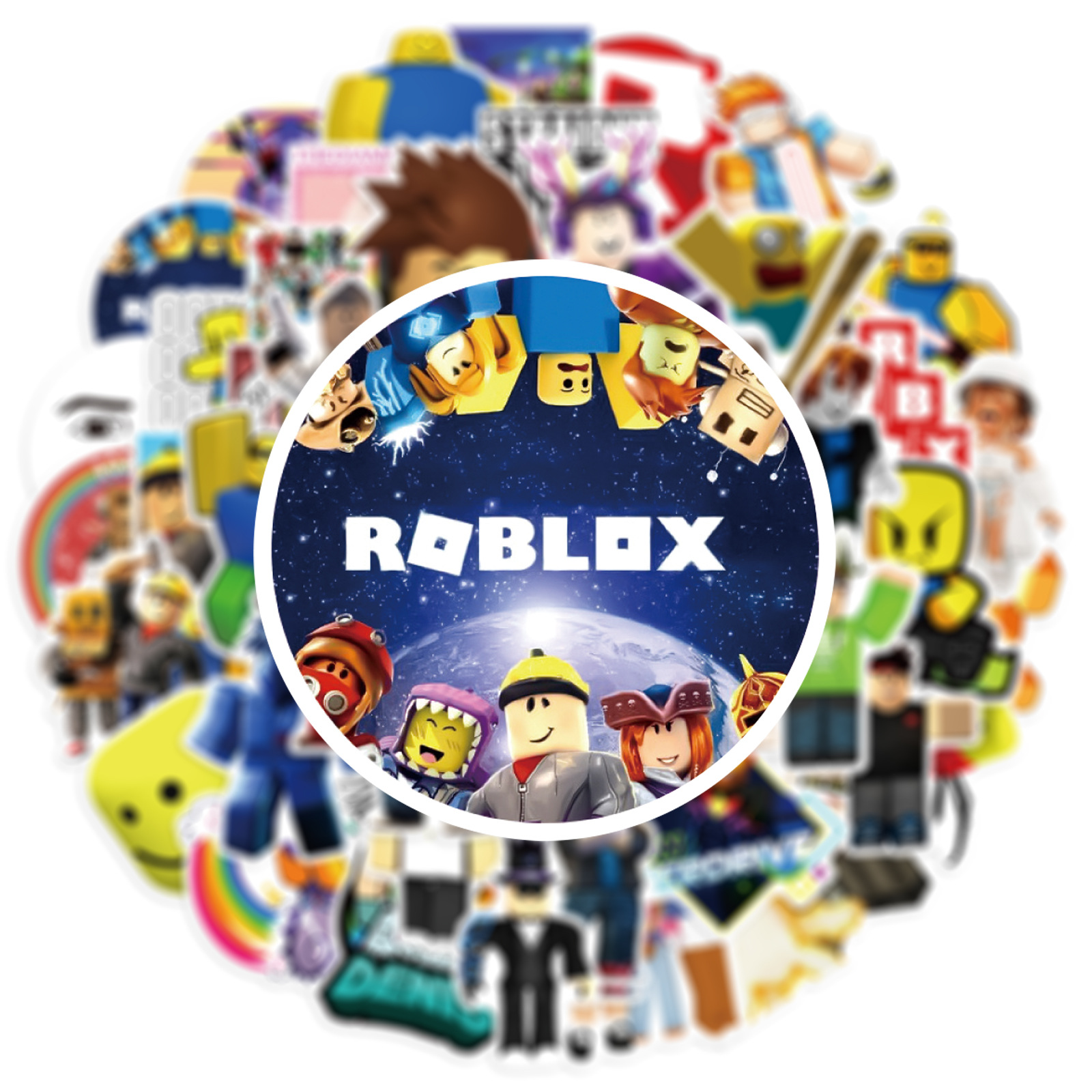 50pcs Roblox Unique Waterproof - Vinyl Figure Blank recension och pris
