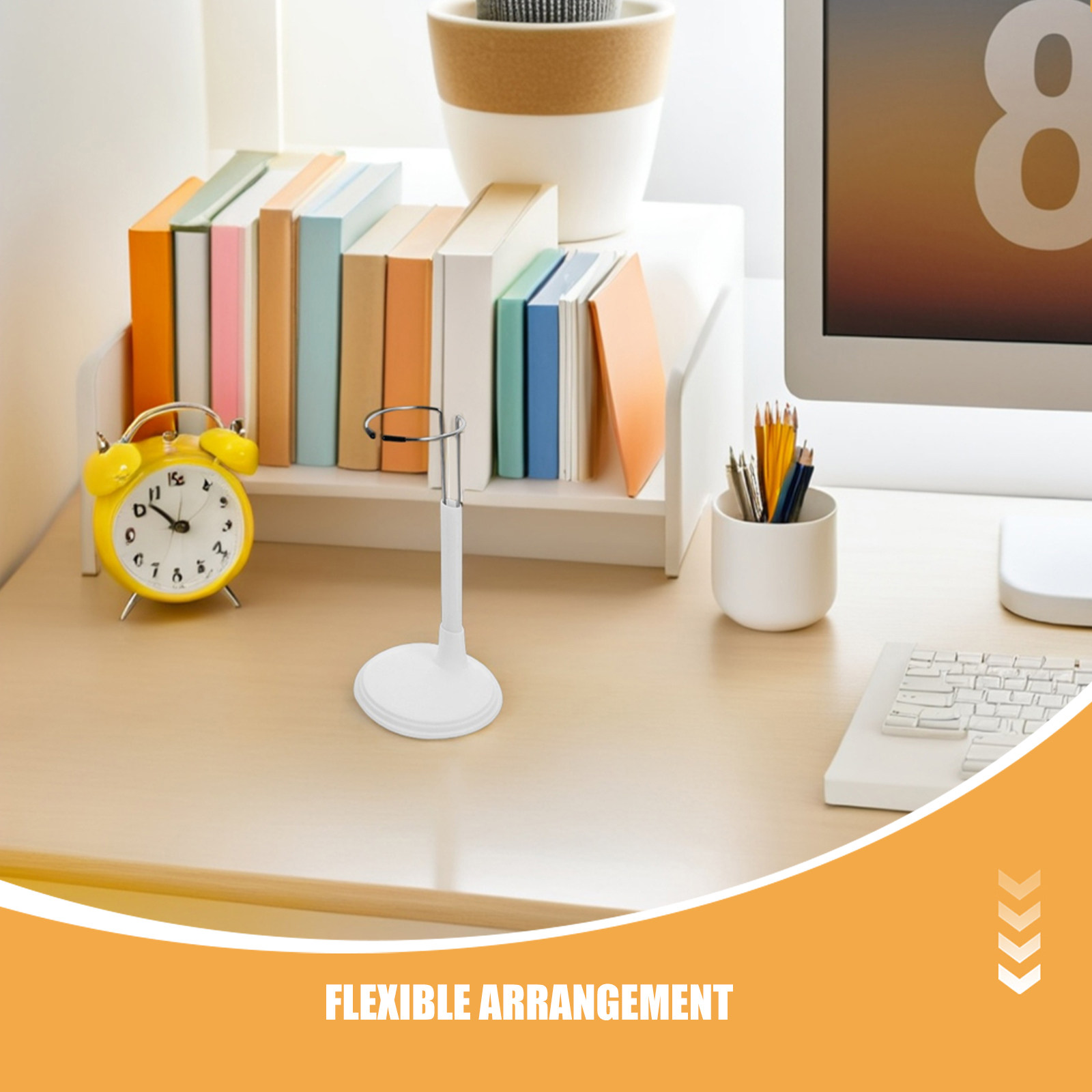 5Pcs Adjustable White Action F - Action Figure Stand recension och pris