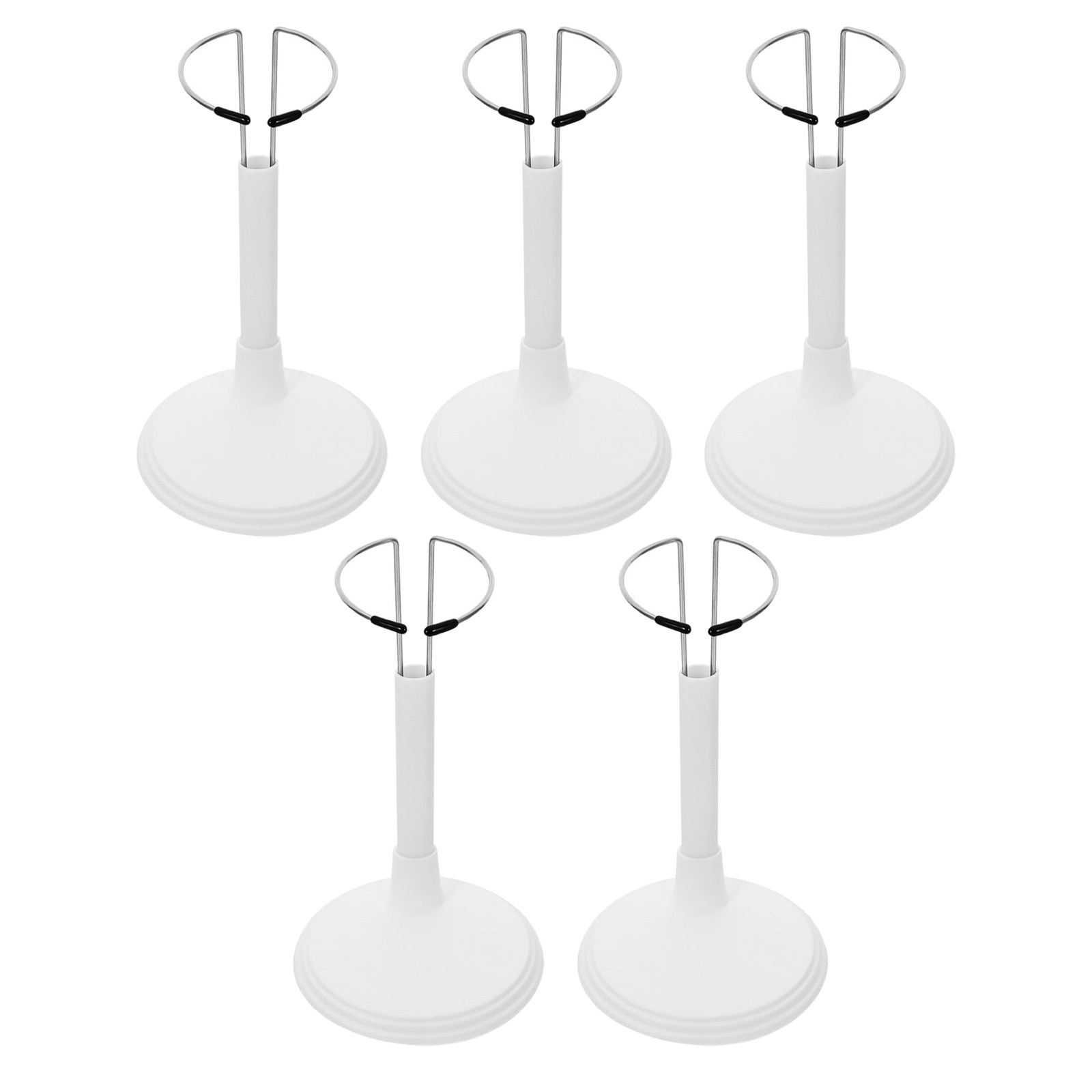 5Pcs Adjustable White Action F - Action Figure Stand recension och pris