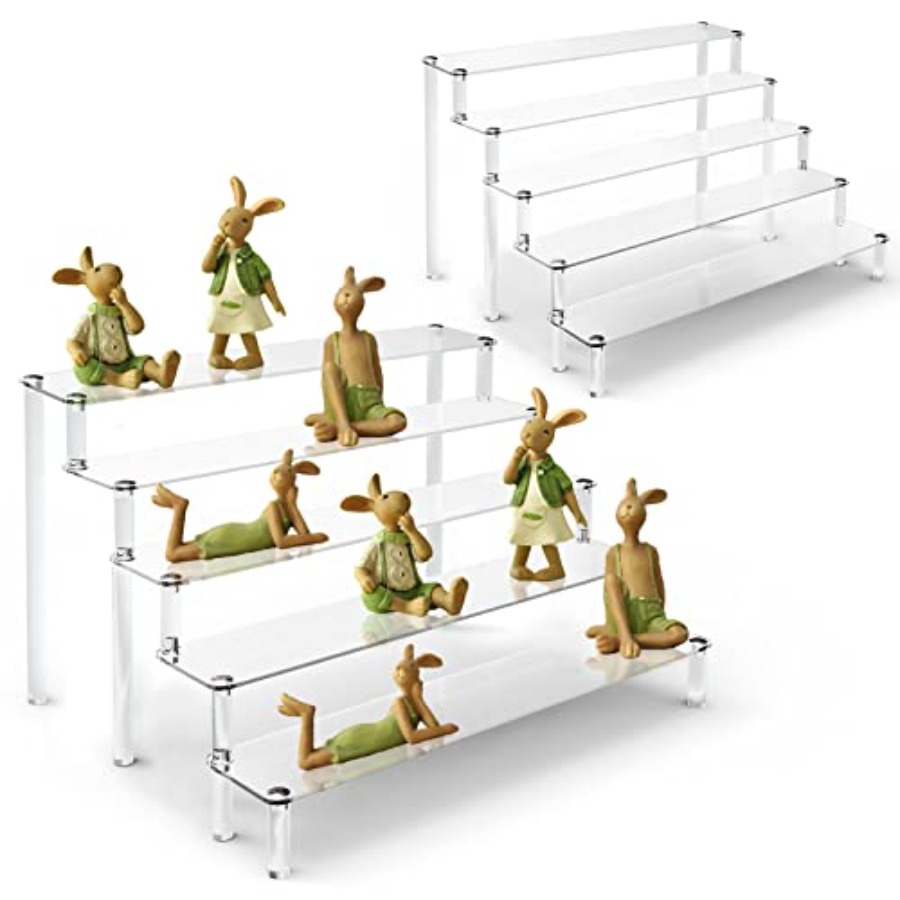 Acrylic Display Risers Stand S - Display Risers Set recension och pris