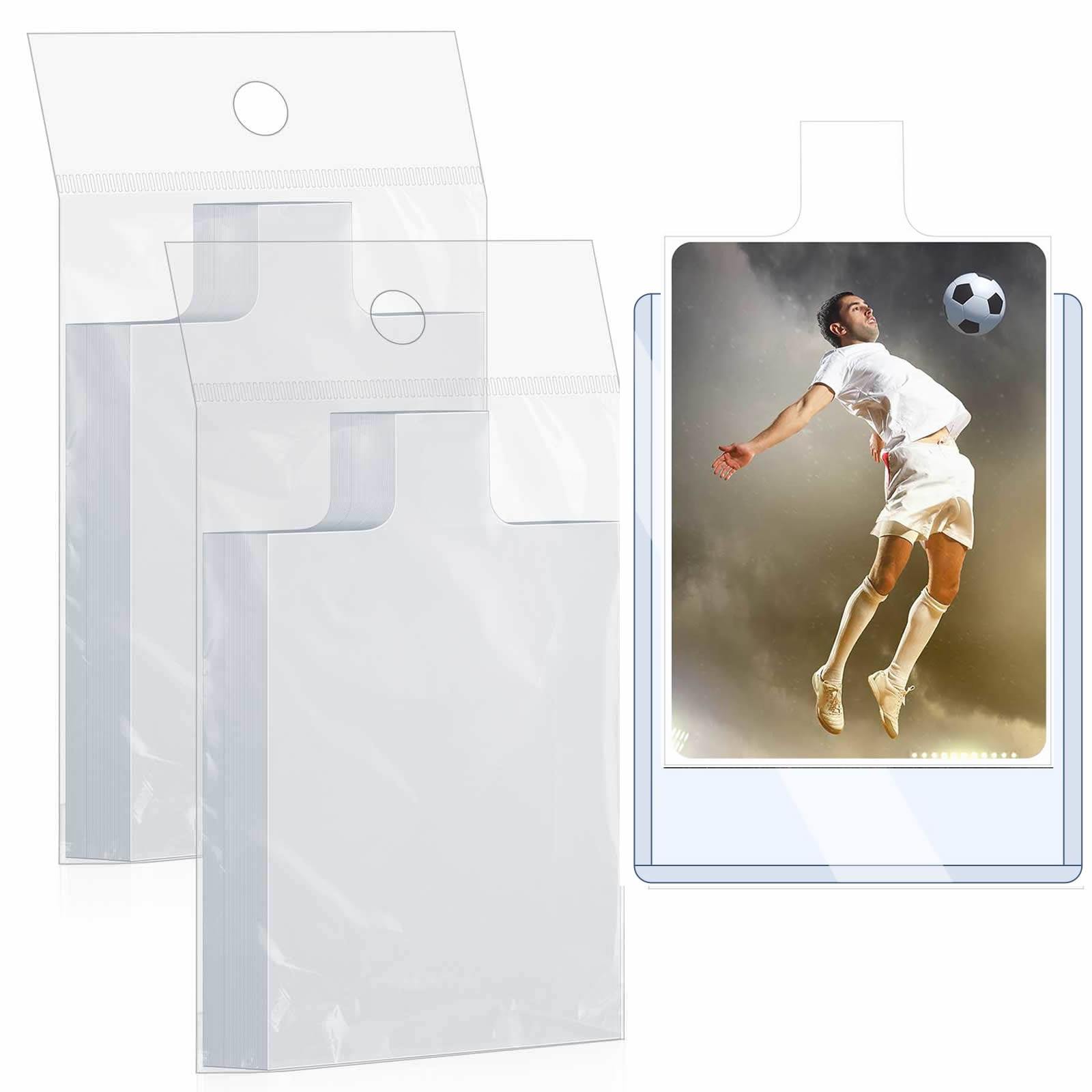 100-1000pcs 65*90mm Raised Typ - Pokemon Binder Card recension och pris