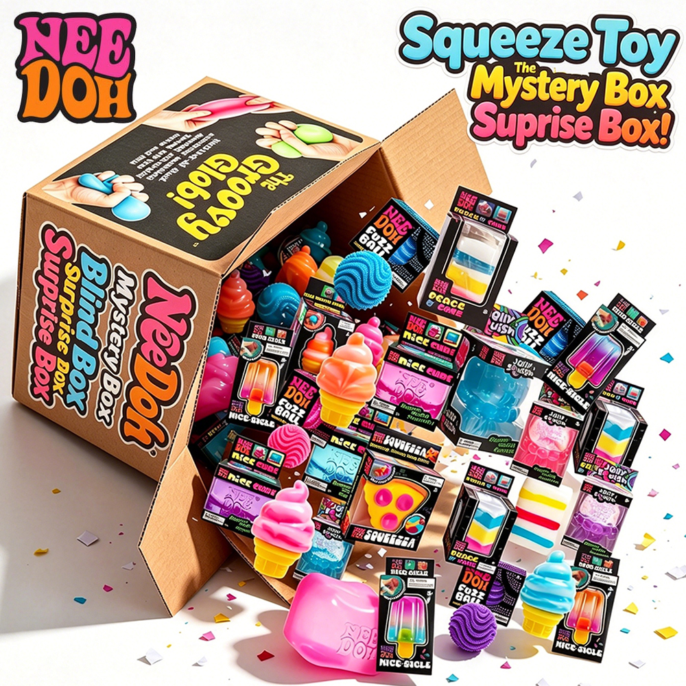 2026 NeeDoh Schylling Squeez T - Mystery Box Blind Bag recension och pris