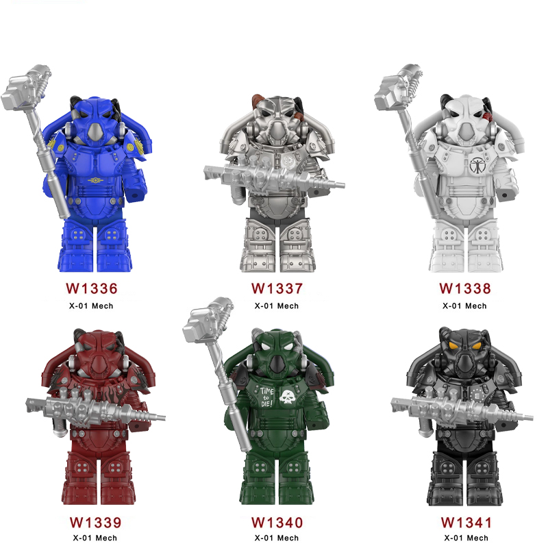 New BoS Game T60 Power Armor A - Lego Minifigure Holder recension och pris
