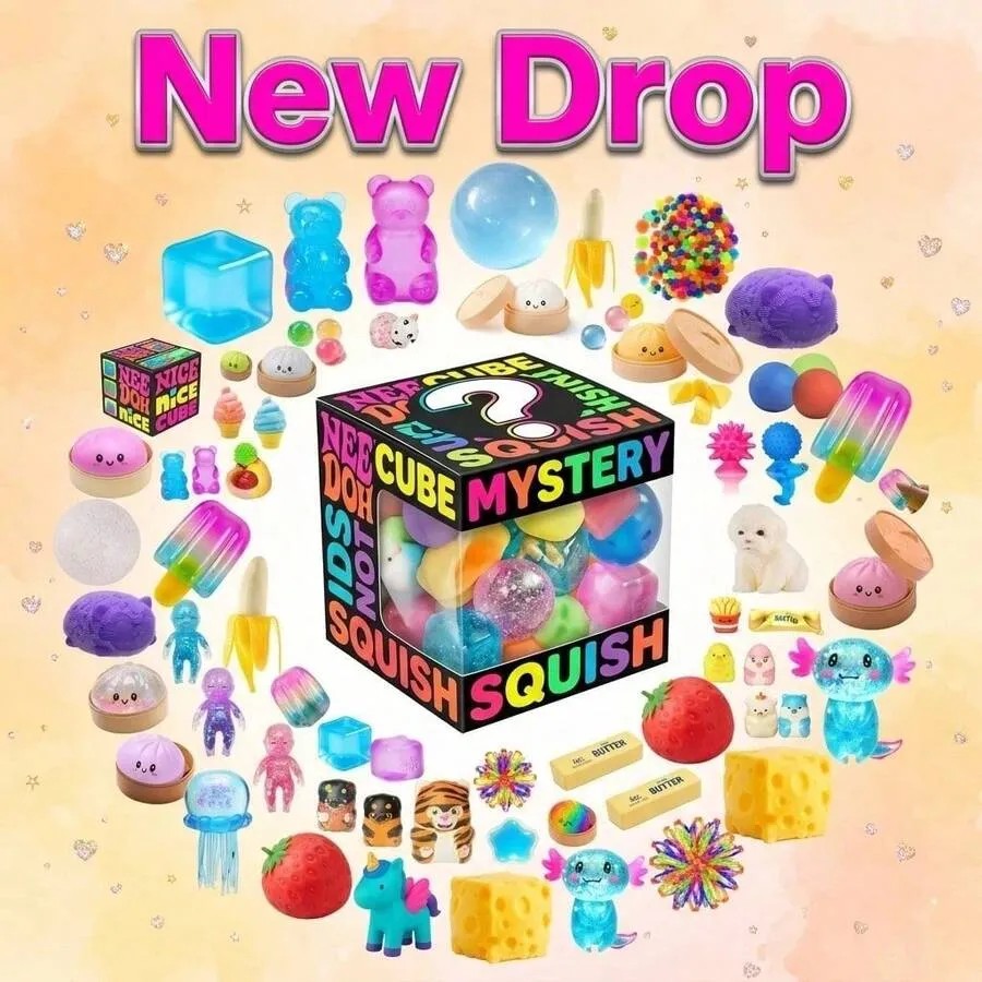 Cute Ocean & Candy Squishy Bli - Mystery Box Blind Bag recension och pris