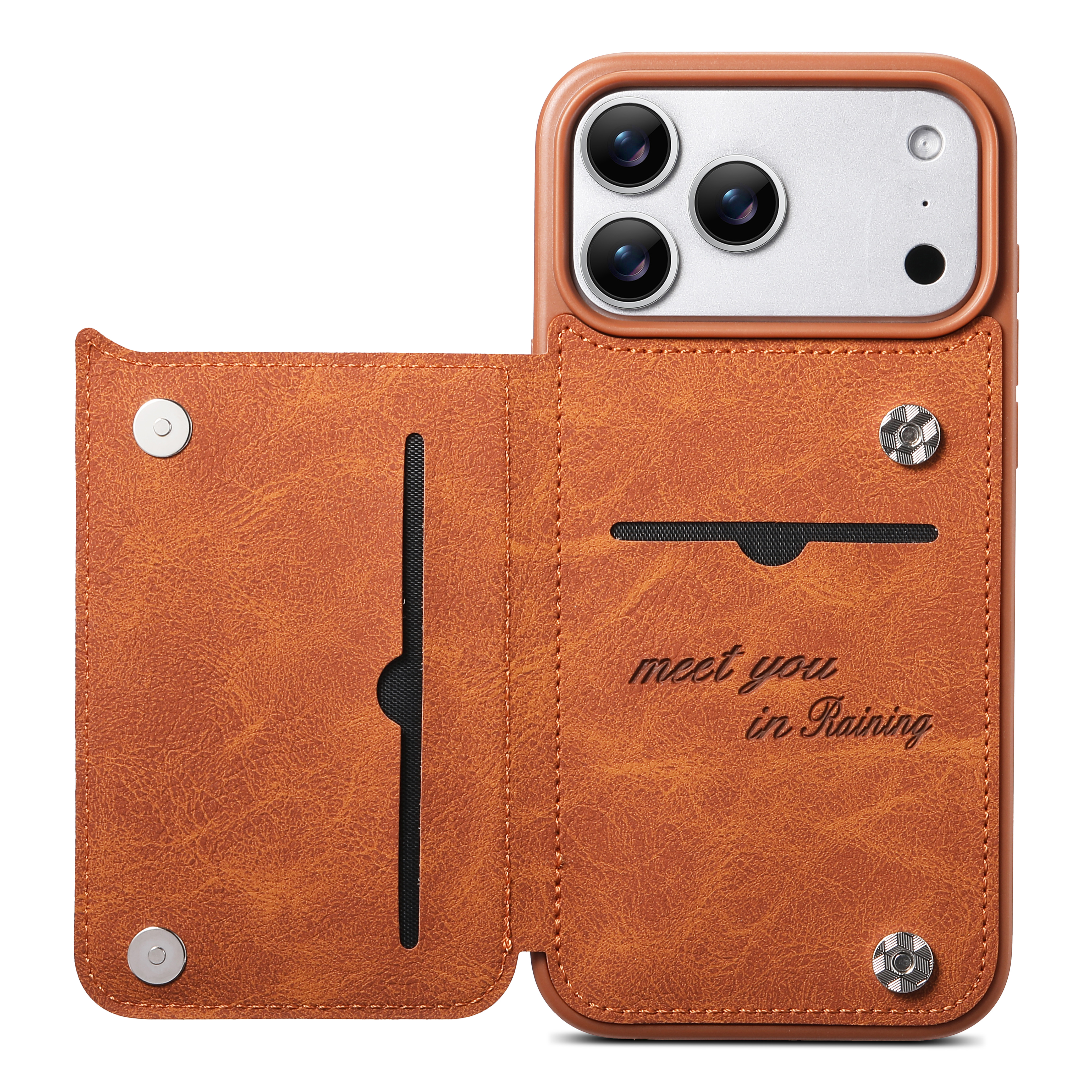 Luxury Retro Flip Card Leather - Card Top Loader recension och pris