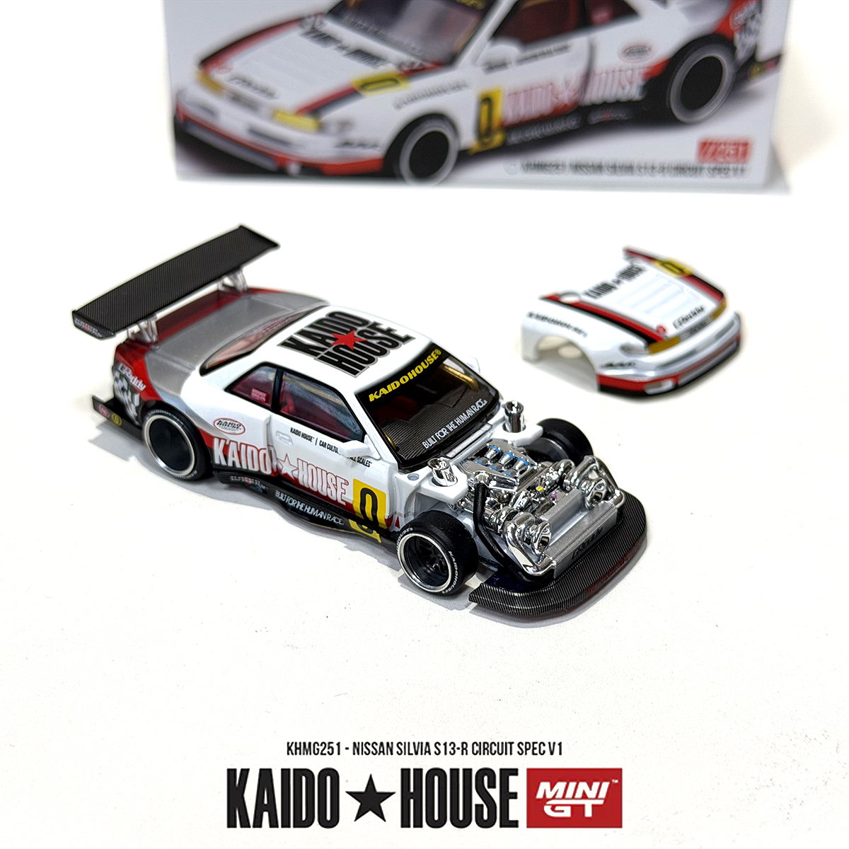 Kaido House 1:64 Nissan Silvia - Die Cast Car 1 64 recension och pris