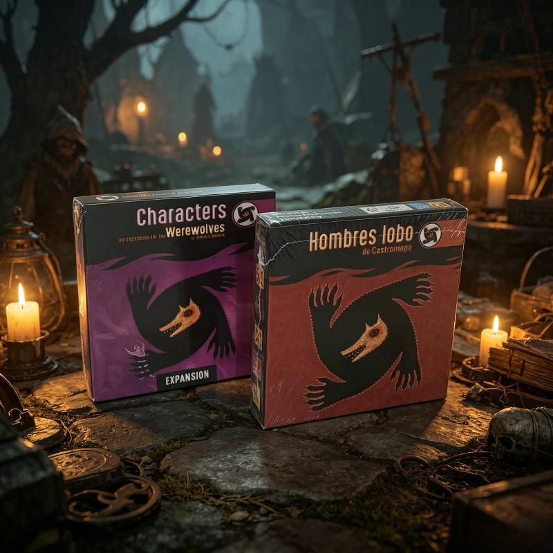 The Werewolf Cards A 24 Table  - Graded Card Display recension och pris