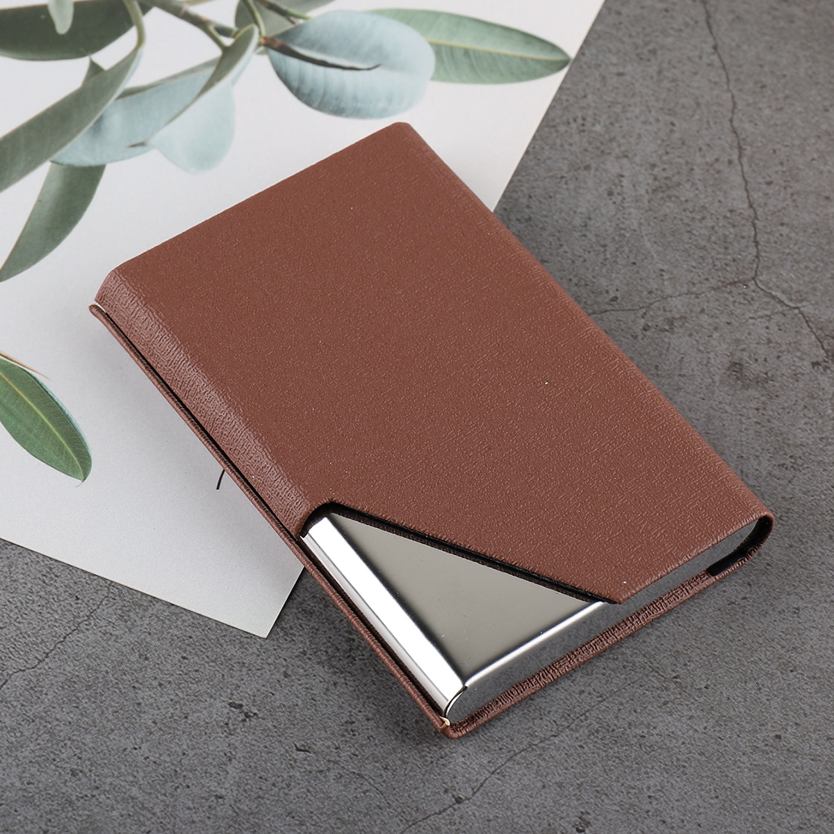 Business Card Holder Luxury Wa - Card Top Loader recension och pris
