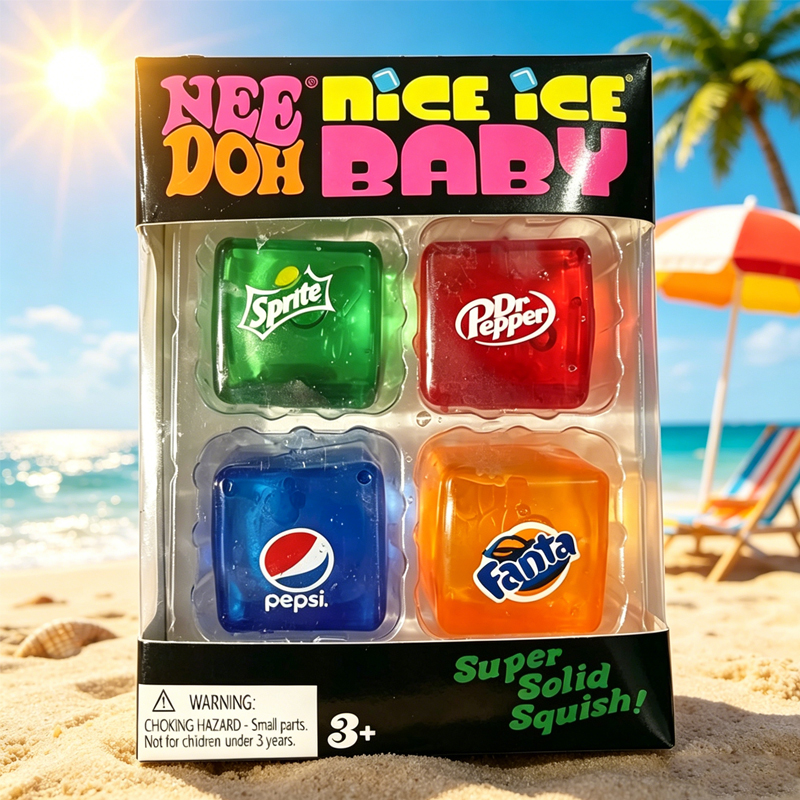 Squishy Schylling NeeDoh Nice  - Fidget Cube Original recension och pris