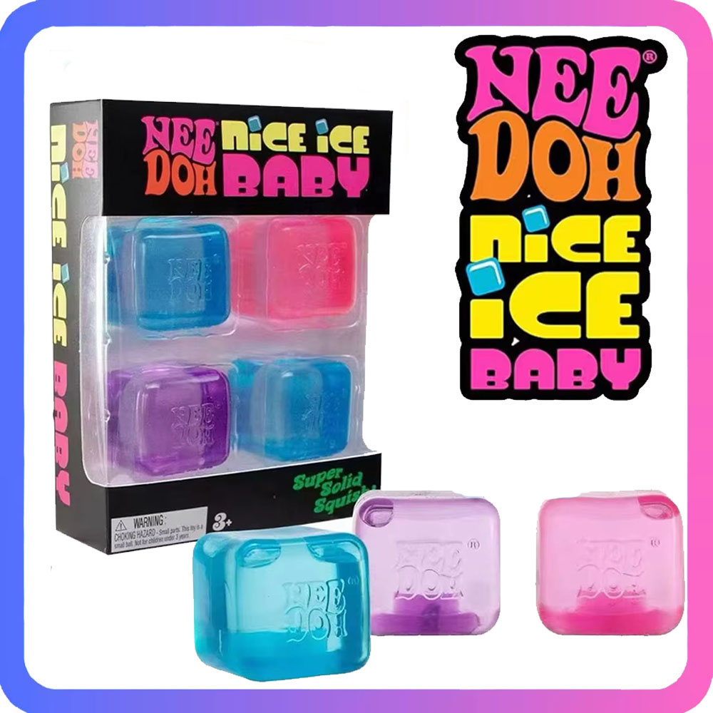 New Needoh Nice Ice Baby Fidge - Fidget Cube Original recension och pris