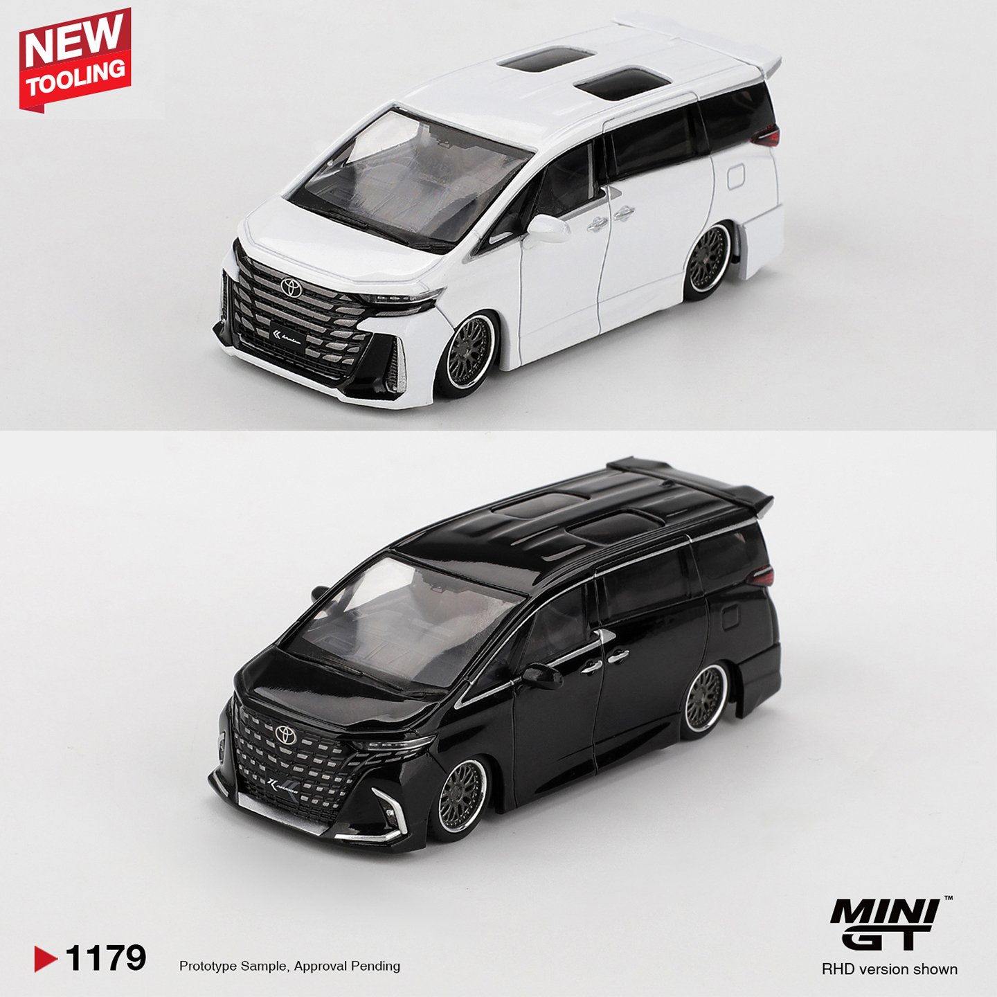 MINIGT 1/64 Toyota Alphard Vel - Die Cast Car 1 64 recension och pris