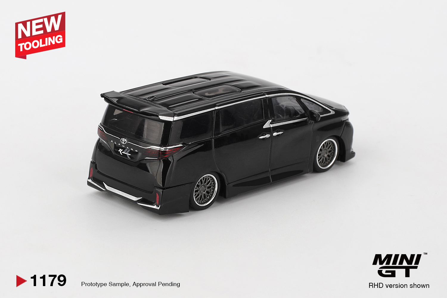 MINIGT 1/64 Toyota Alphard Vel - Die Cast Car 1 64 recension och pris