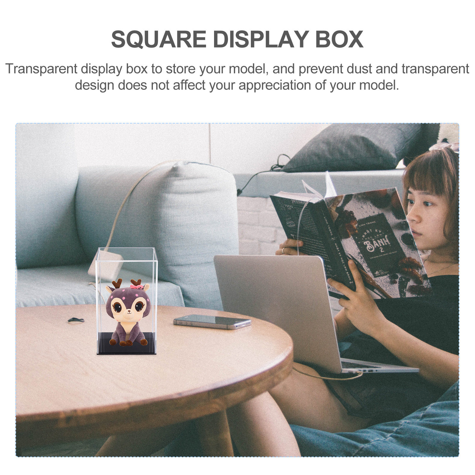 1Pcs Acrylic Transparent Displ - Display Case Acrylic recension och pris
