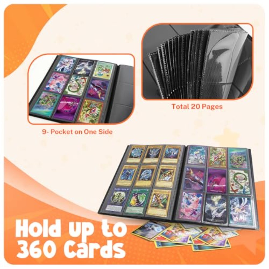 Card Binder, 9 Pocket Trading  - Trading Card Binder recension och pris