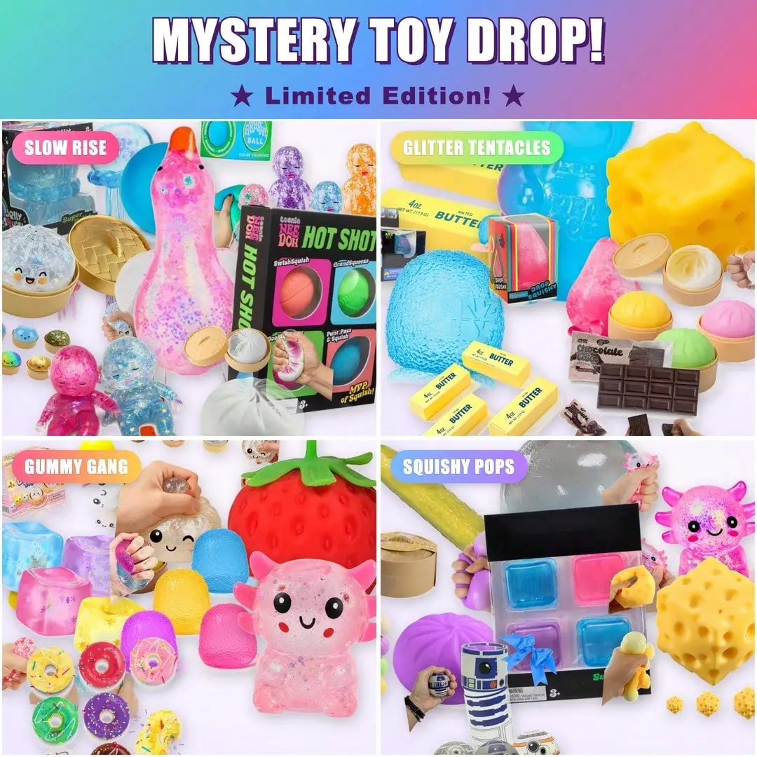 HOT 2026 100+ Styles Squishy S - Mystery Box Blind Bag recension och pris