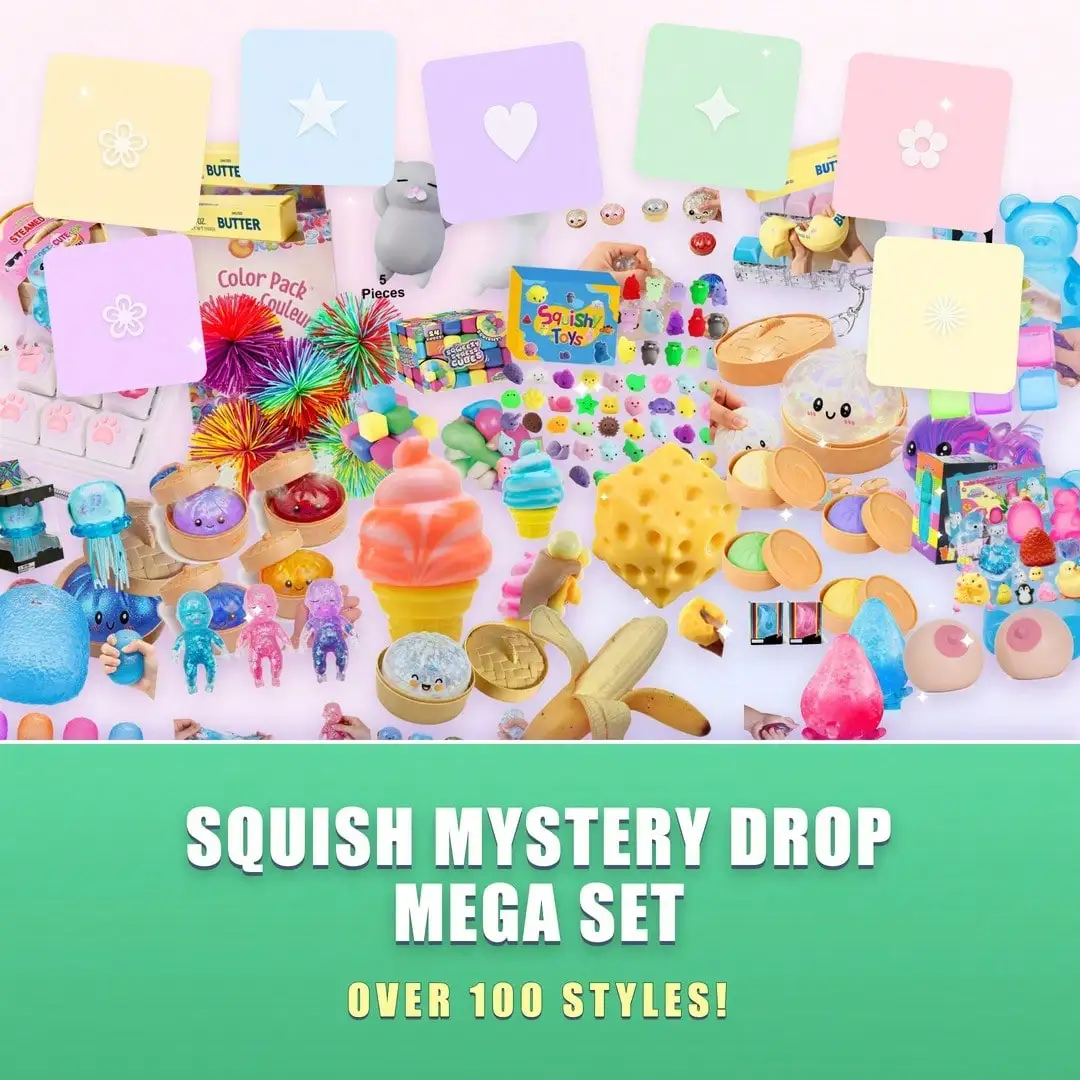 HOT 2026 100+ Styles Squishy S - Mystery Box Blind Bag recension och pris