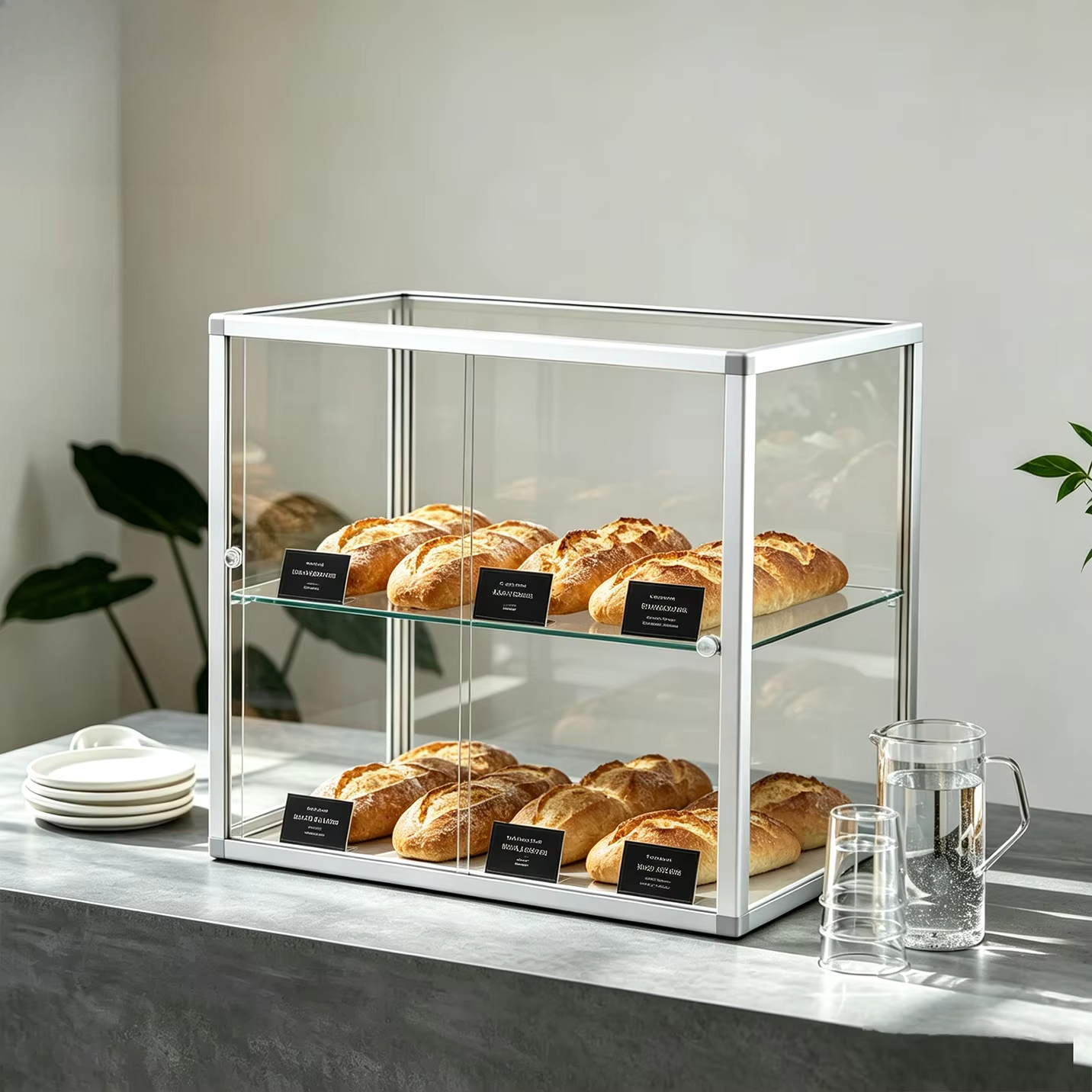 Hygienic Clear Acrylic Food Di - Display Case Acrylic recension och pris
