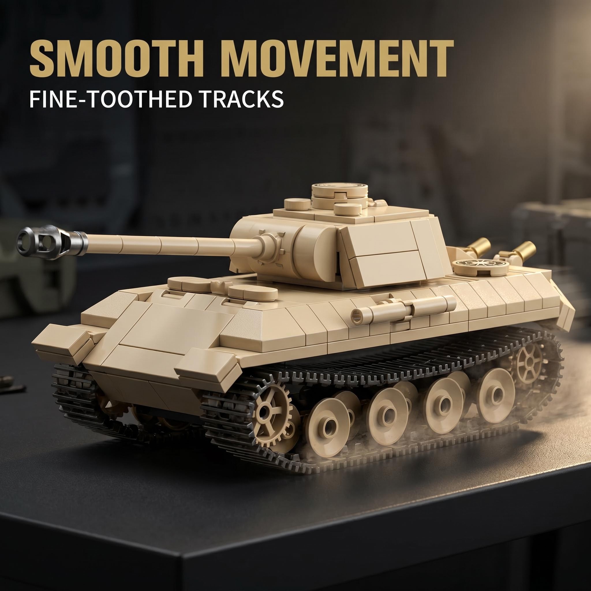 MOC Panther V Tank Tiger I KV- - Lego Minifigure Holder recension och pris