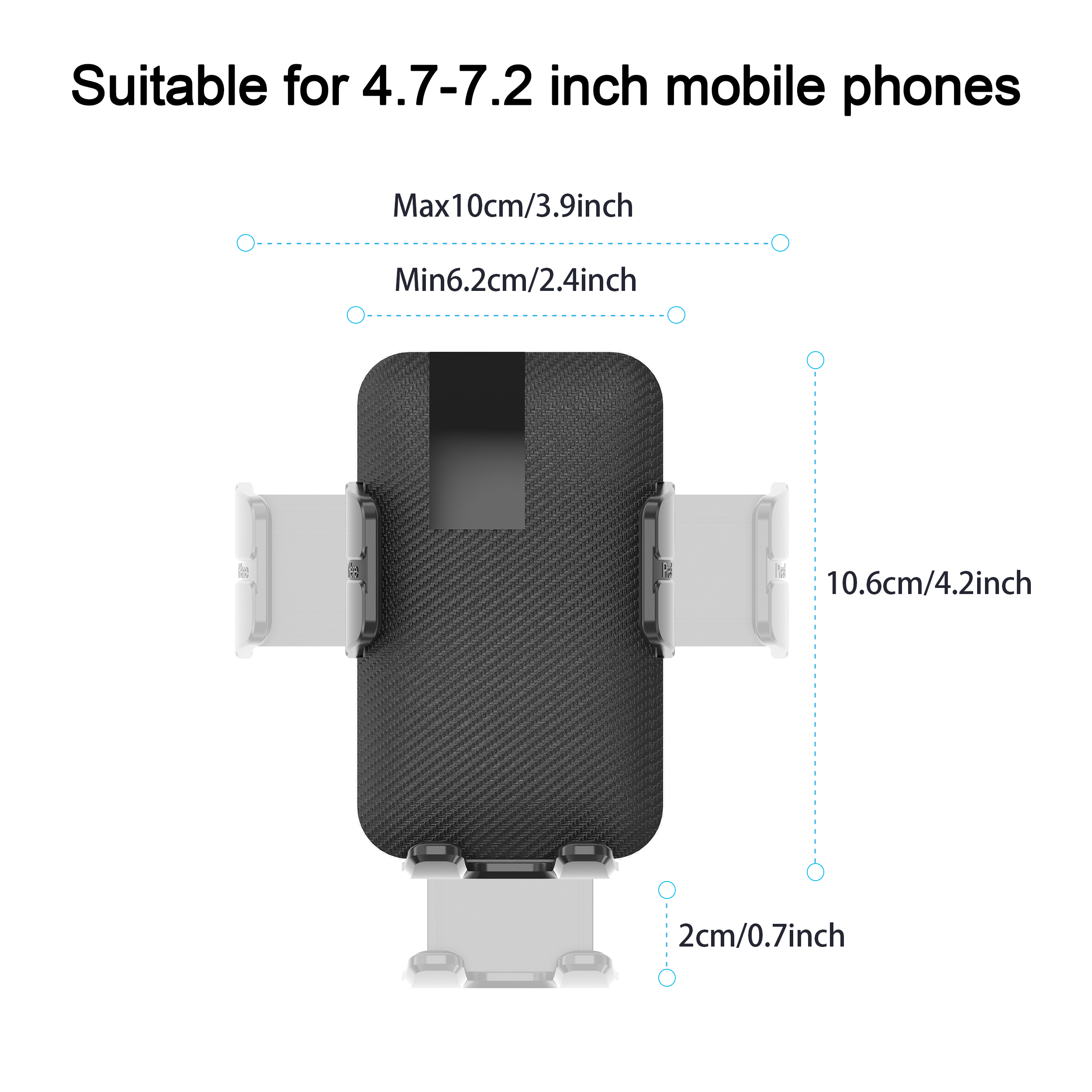 Phone Holder with Super Clamp  - Pop Display Shelf recension och pris