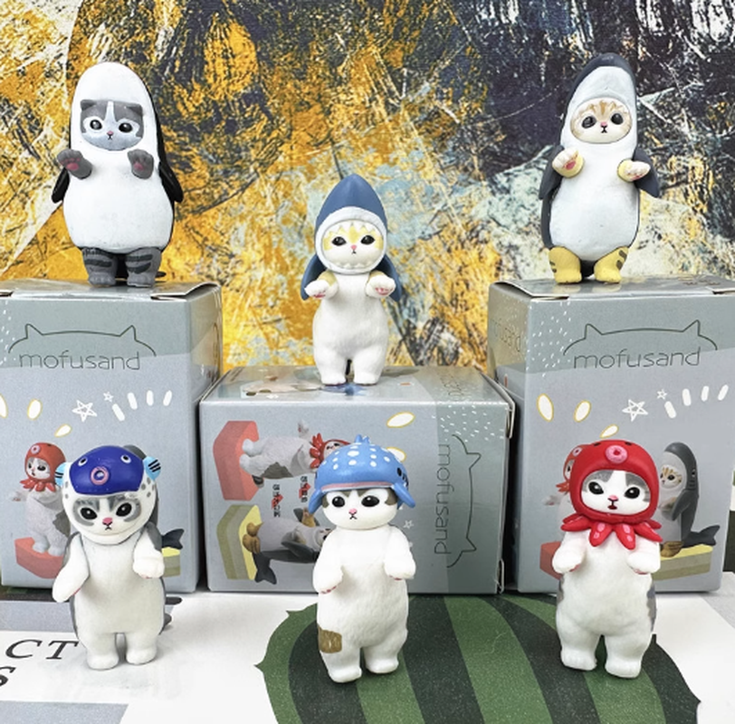Mofusand Cute Great White Shar - Mystery Box Blind Bag recension och pris