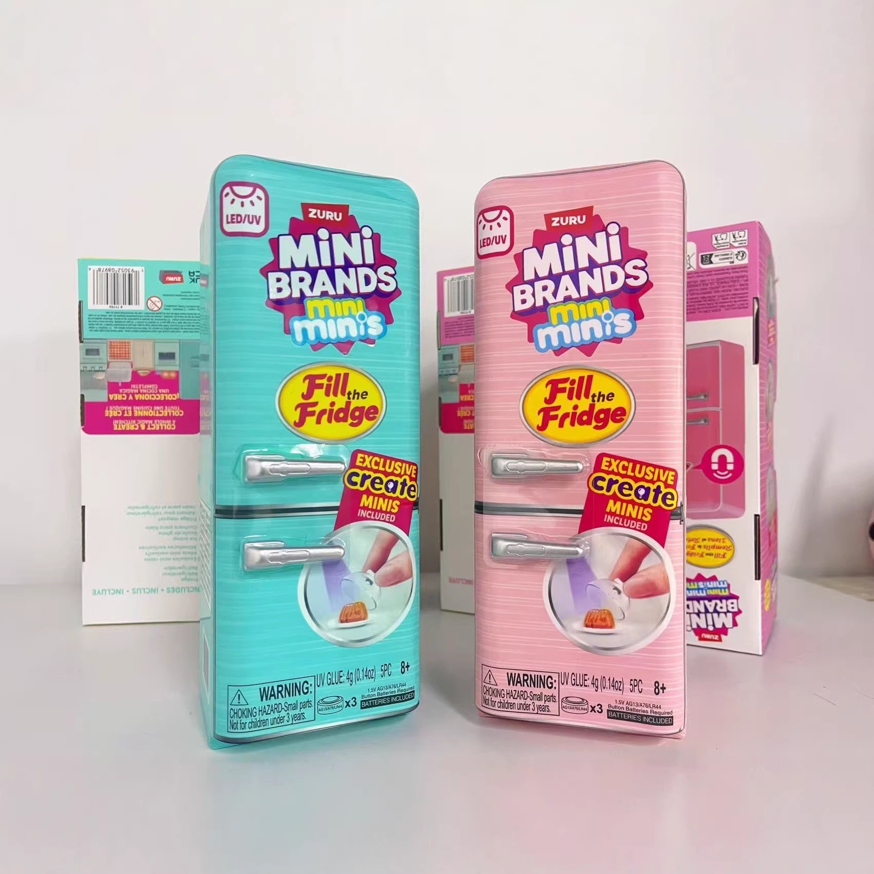 Led Light Up Mini Refrigerator - Vinyl Figure Blank recension och pris