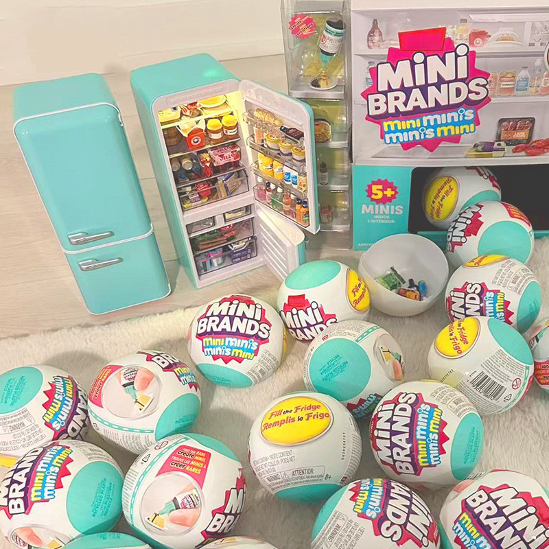 Led Light Up Mini Refrigerator - Vinyl Figure Blank recension och pris
