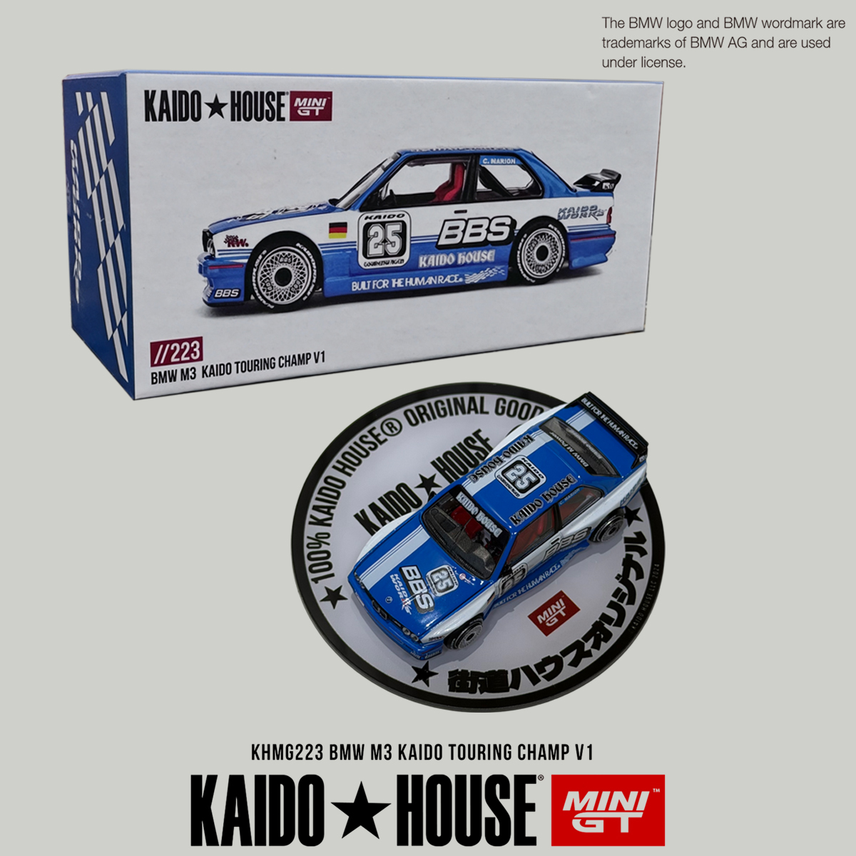 Kaido House x MINI GT 1:64 BMW - Die Cast Car 1 64 recension och pris
