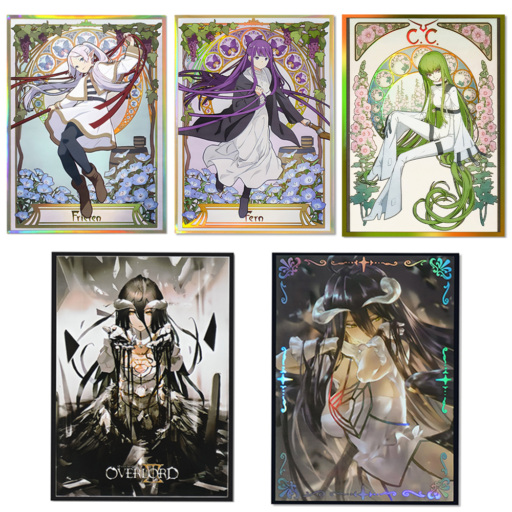 60PCS Standard Size Anime Card - Graded Card Display recension och pris