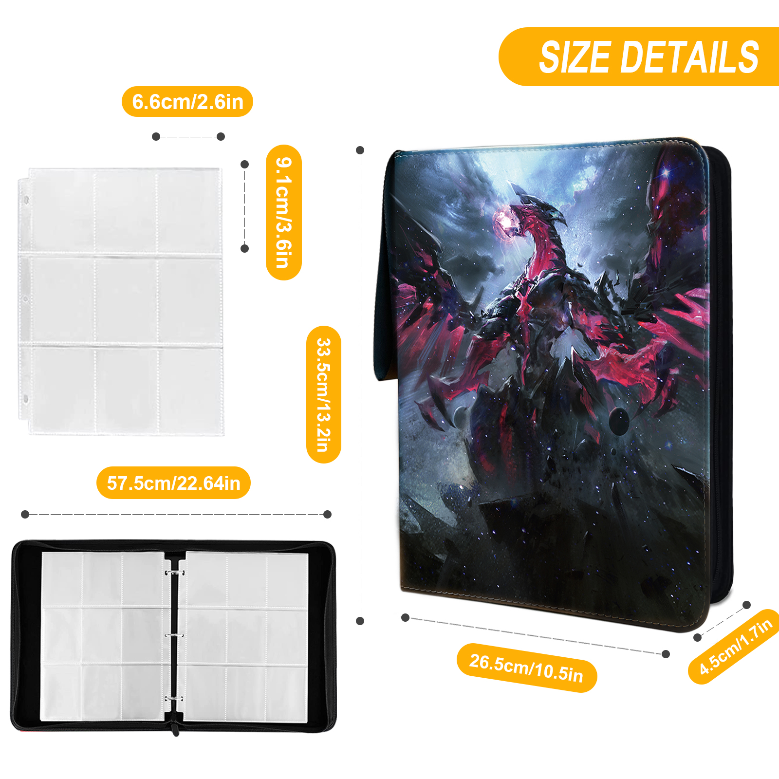 Trading Yugioh Card Binder Fit - Trading Card Binder recension och pris