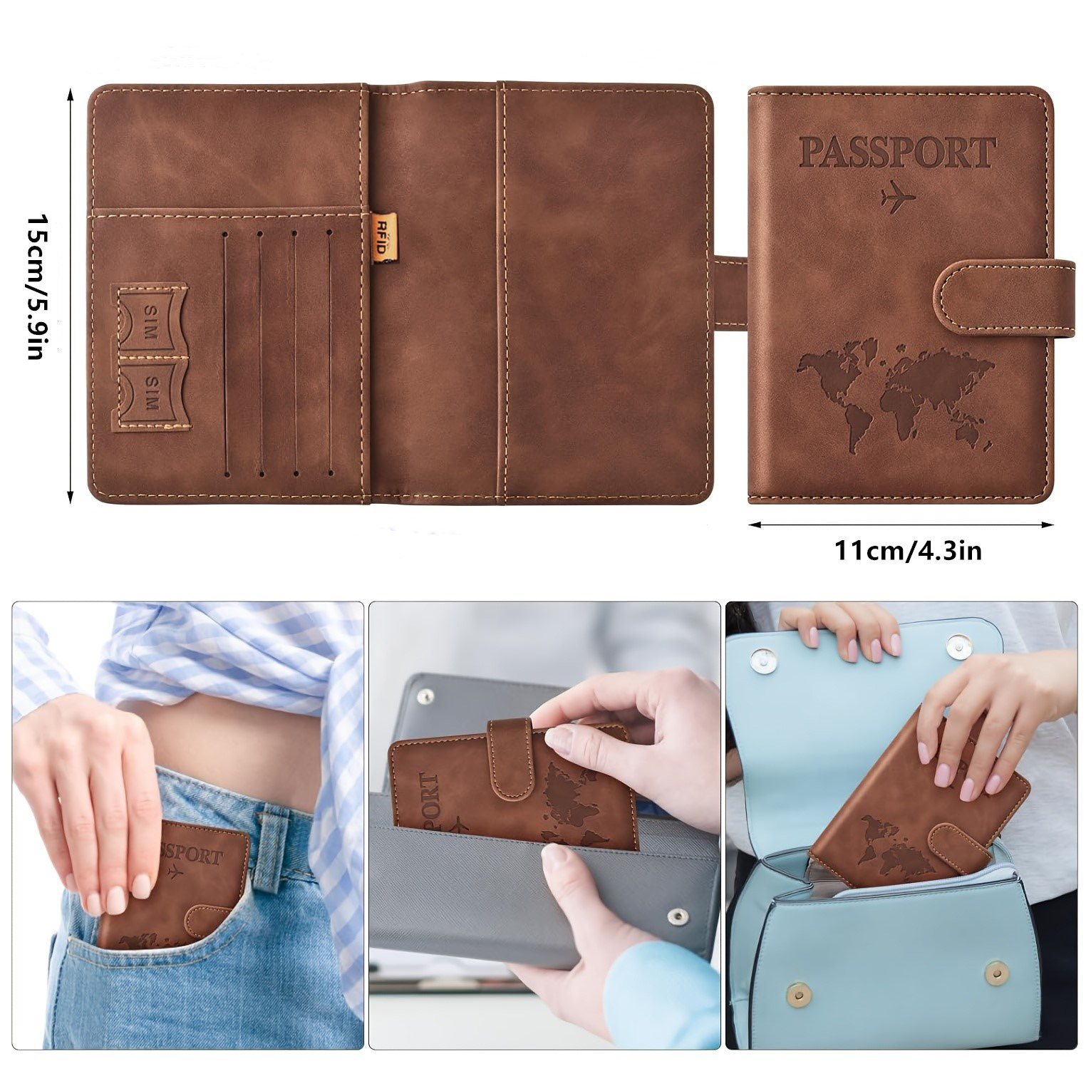 Passport Holder, Passport Cove - Card Top Loader recension och pris
