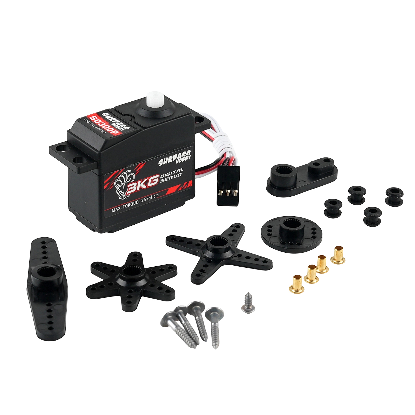 S0300P 3kg Digital Servo Plast - Model Airplane Plastic recension och pris