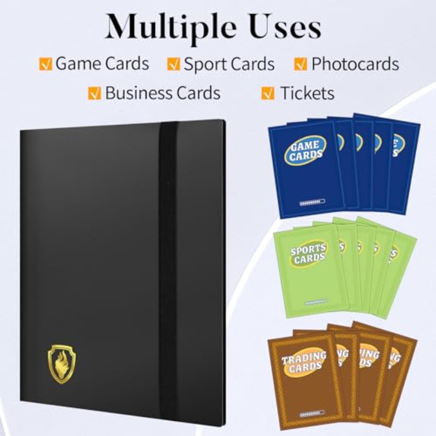 Heavy Duty Card Binder, 9 Pock - Trading Card Binder recension och pris