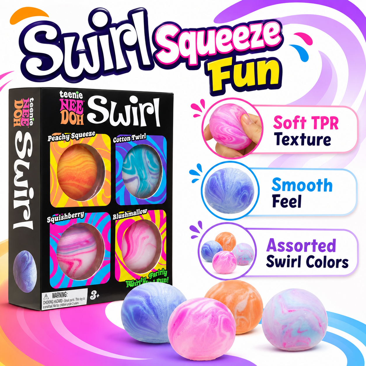 Needoh Soft and Glutinous Sens - Fidget Cube Original recension och pris