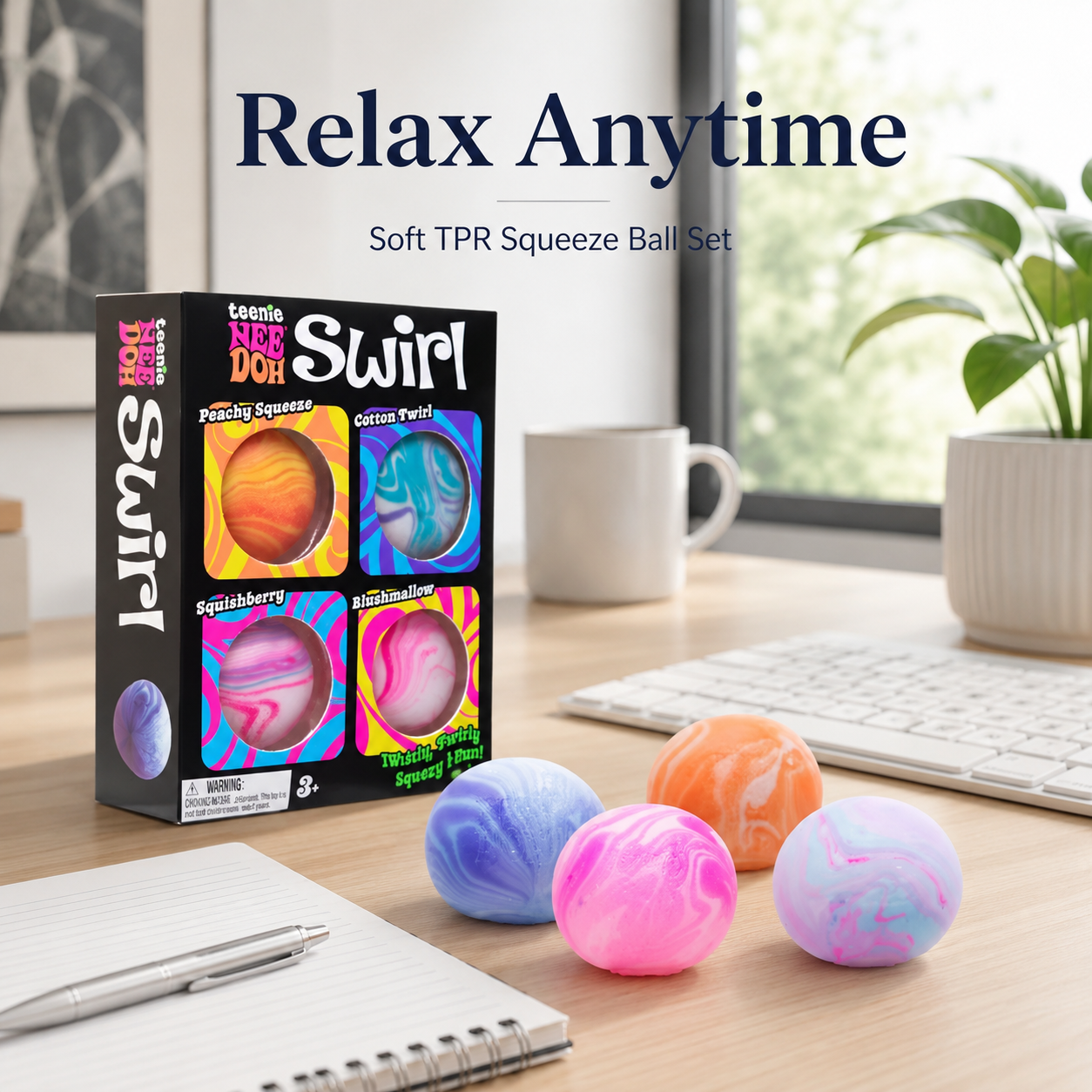 Needoh Soft and Glutinous Sens - Fidget Cube Original recension och pris