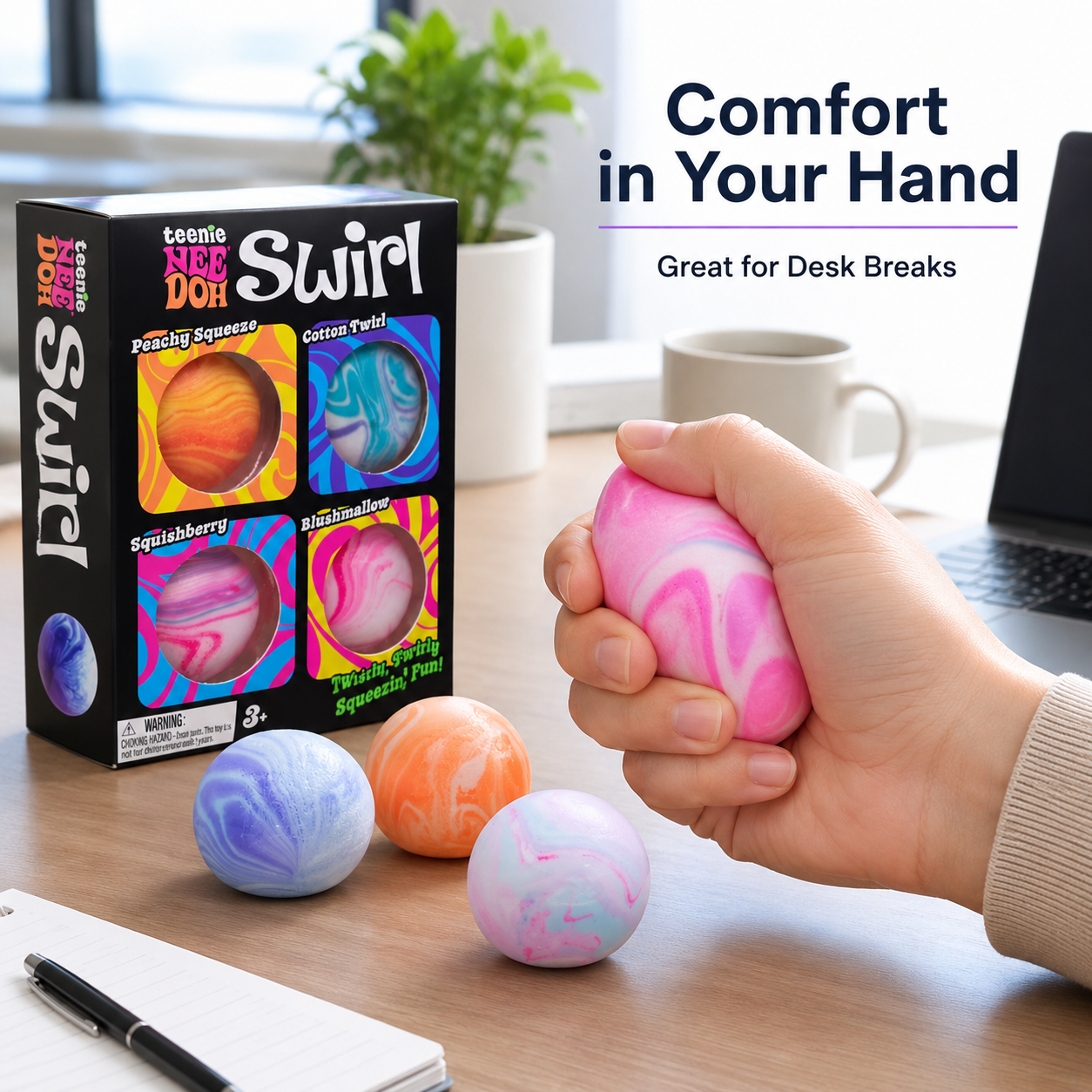 Needoh Soft and Glutinous Sens - Fidget Cube Original recension och pris