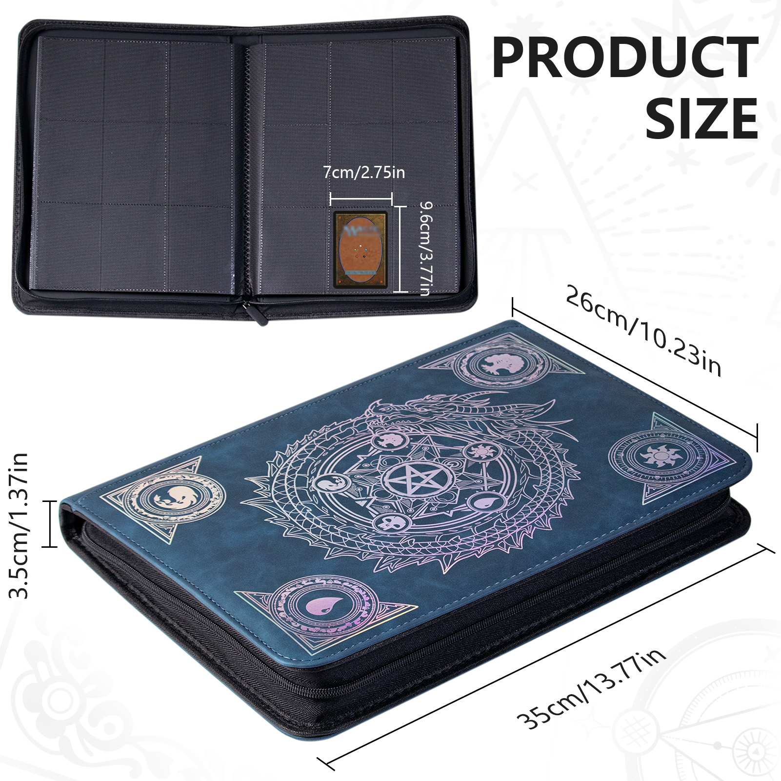 Trading card binder,Ringless Z - Trading Card Binder recension och pris