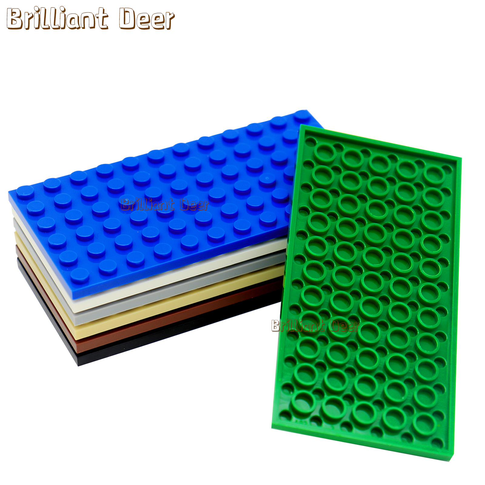 10PCS 6X12 Dots Base Plate Cla - Lego Minifigure Holder recension och pris
