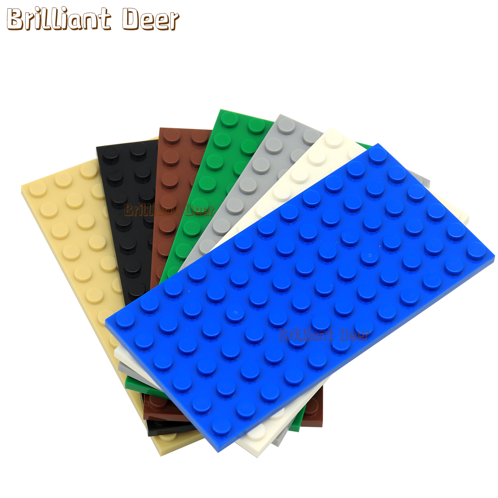 10PCS 6X12 Dots Base Plate Cla - Lego Minifigure Holder recension och pris
