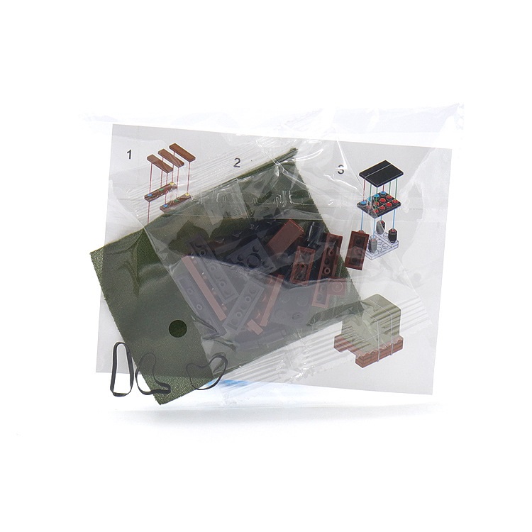 WW2 Military Air Drop Crate Bu - Lego Minifigure Holder recension och pris