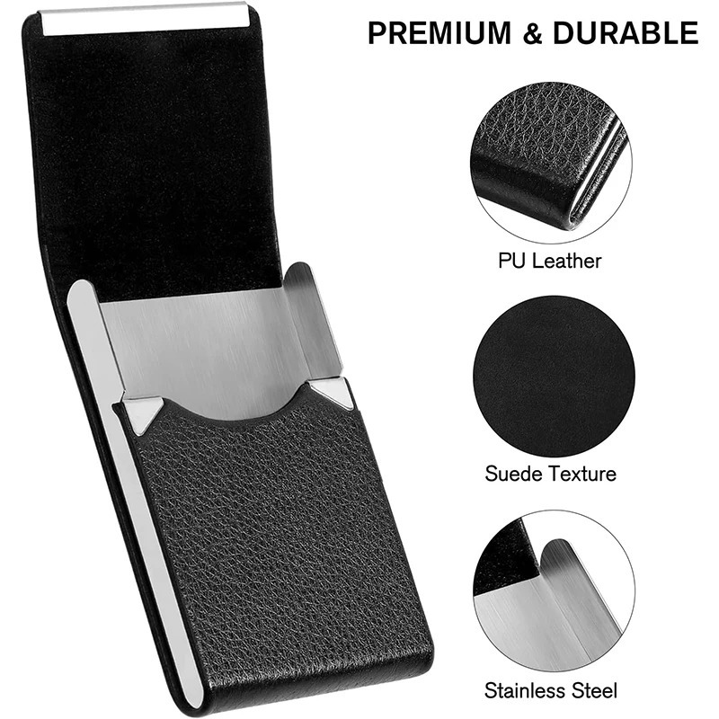 1 Pcs Business Card Holder Cas - Card Top Loader recension och pris