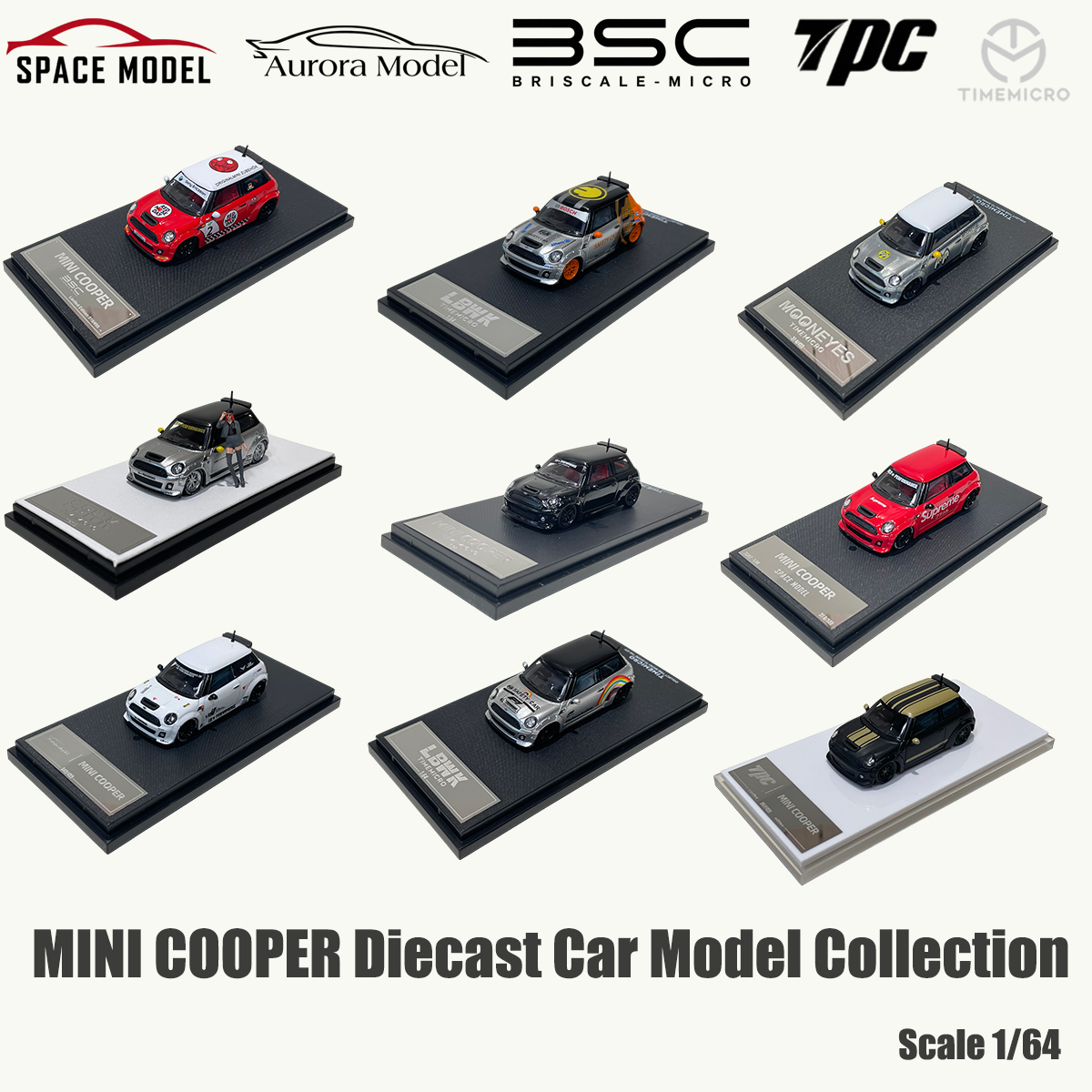 TPC Time Micro BSC 1:64 BMW Mi - Die Cast Car 1 64 recension och pris